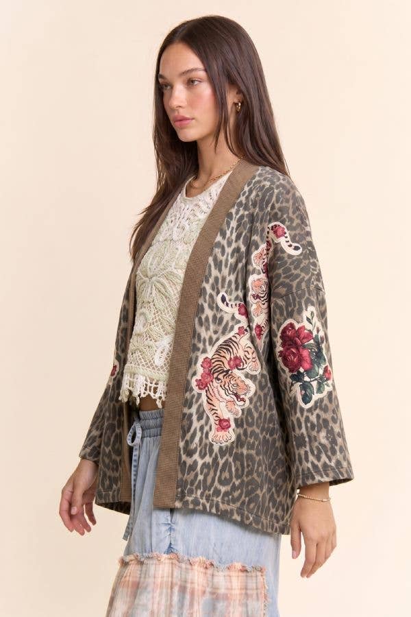 Ella Tiger Kimono Jacket