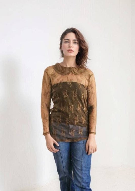 MK740 Lace Blouse
