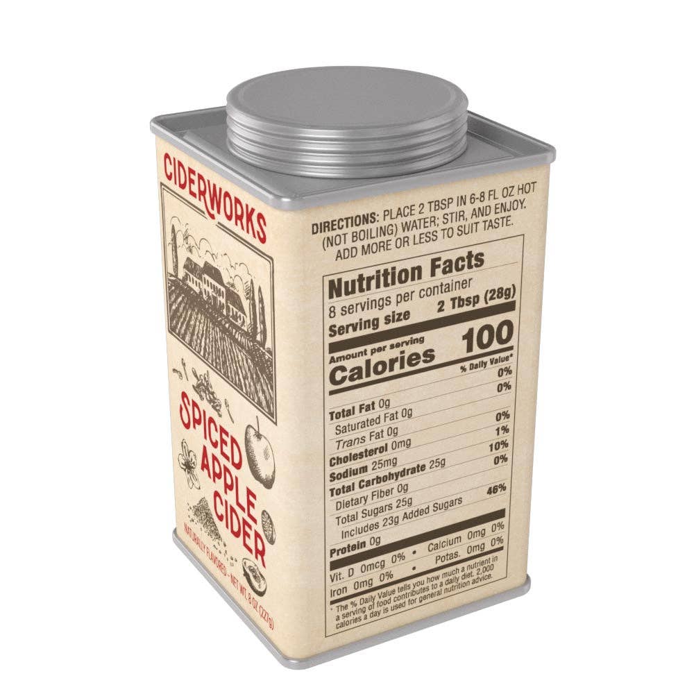 Ciderworks Spiced Red Apple Cider Mix (8oz Tins)