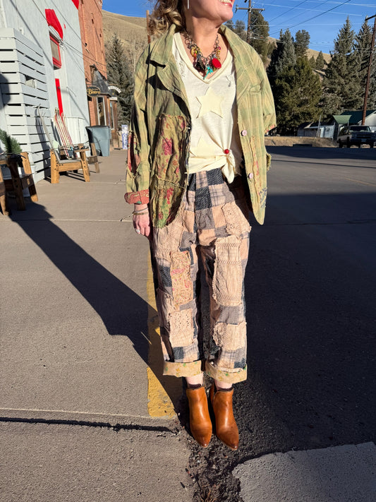 Traveling On Pants - Midnight Patch