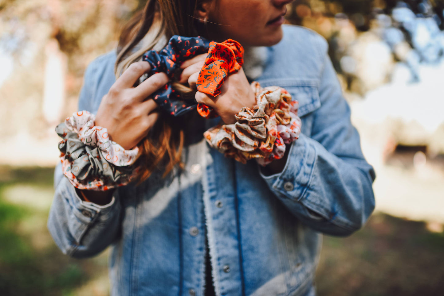 Scrunchie Cowgirl Hair Accessory