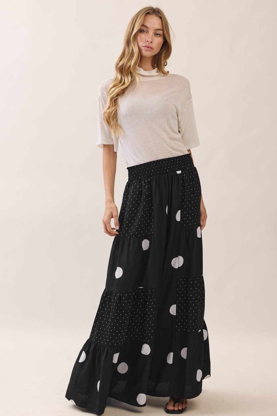 Ditsy Maxi Skirt