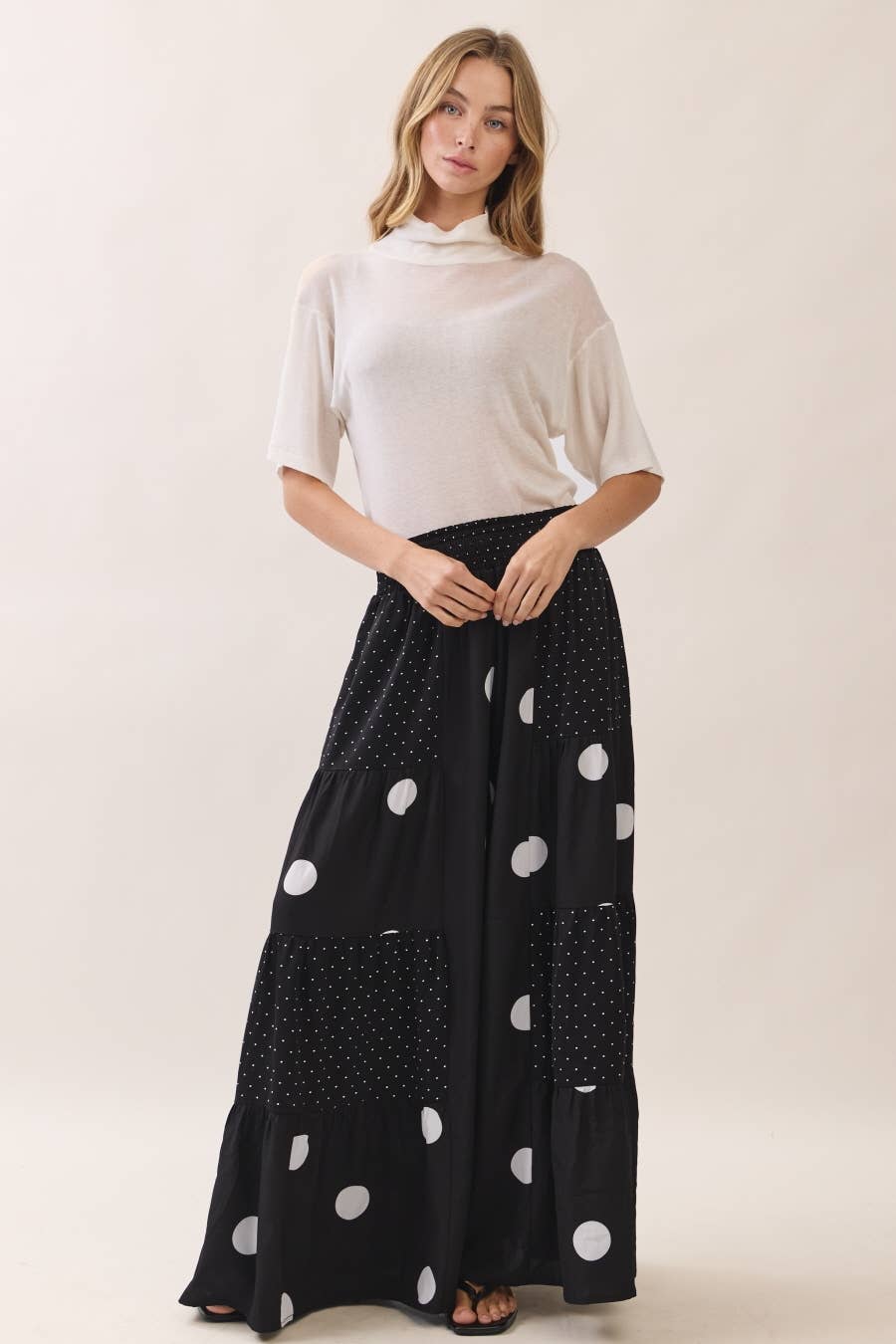 Ditsy Maxi Skirt