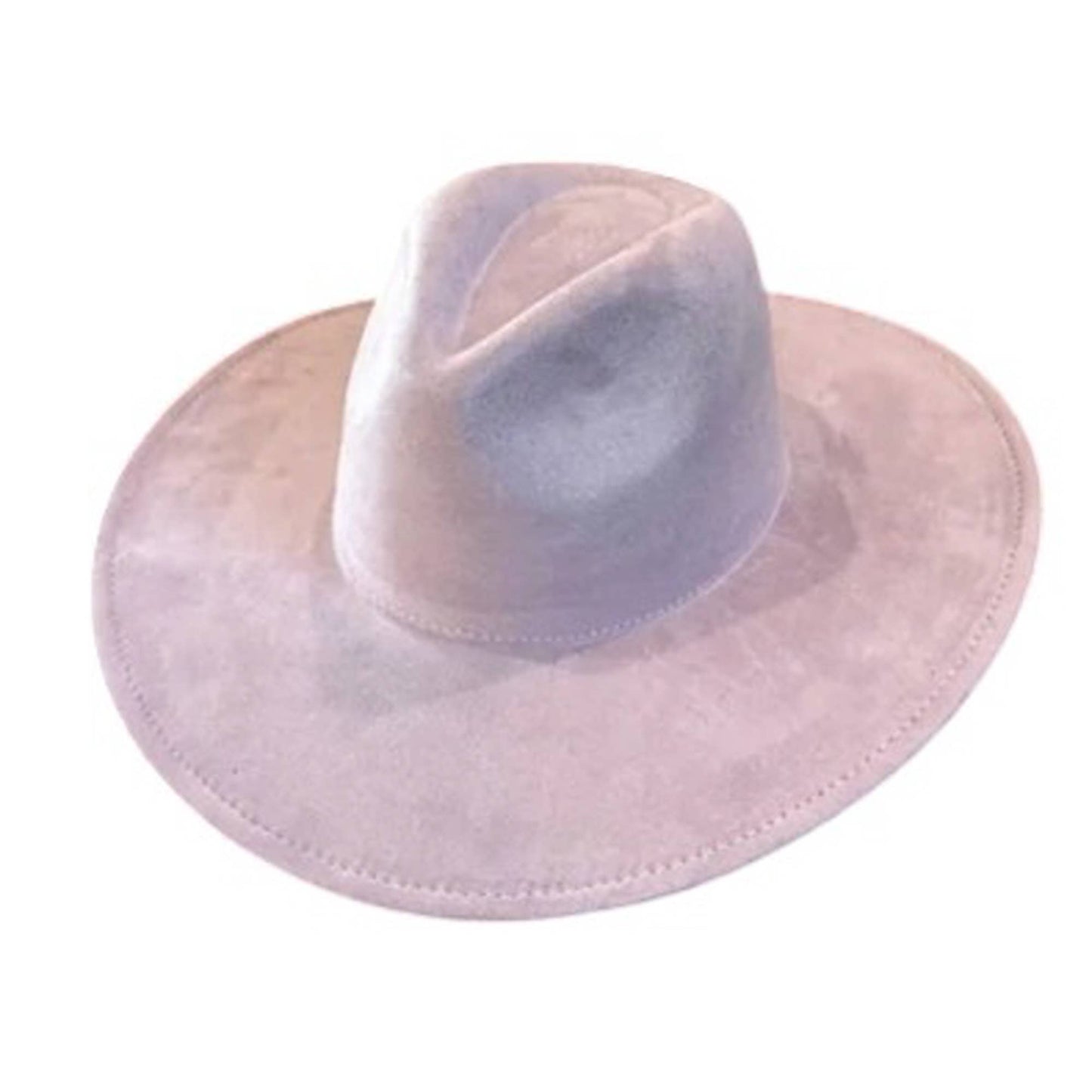 Fashion Classic Wide Brim Suede Panama Hat