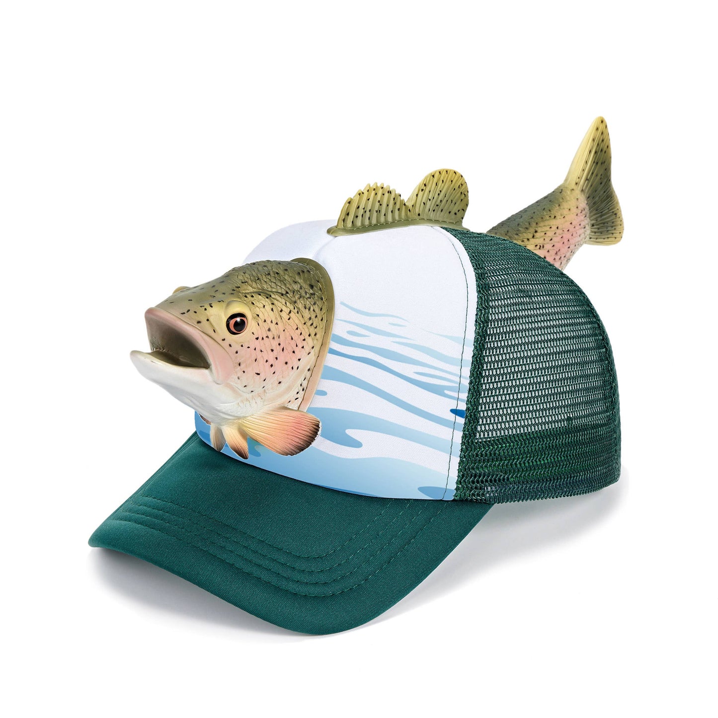 Rainbow Trout | Unisex Trucker Hat Base Cap Mesh Back