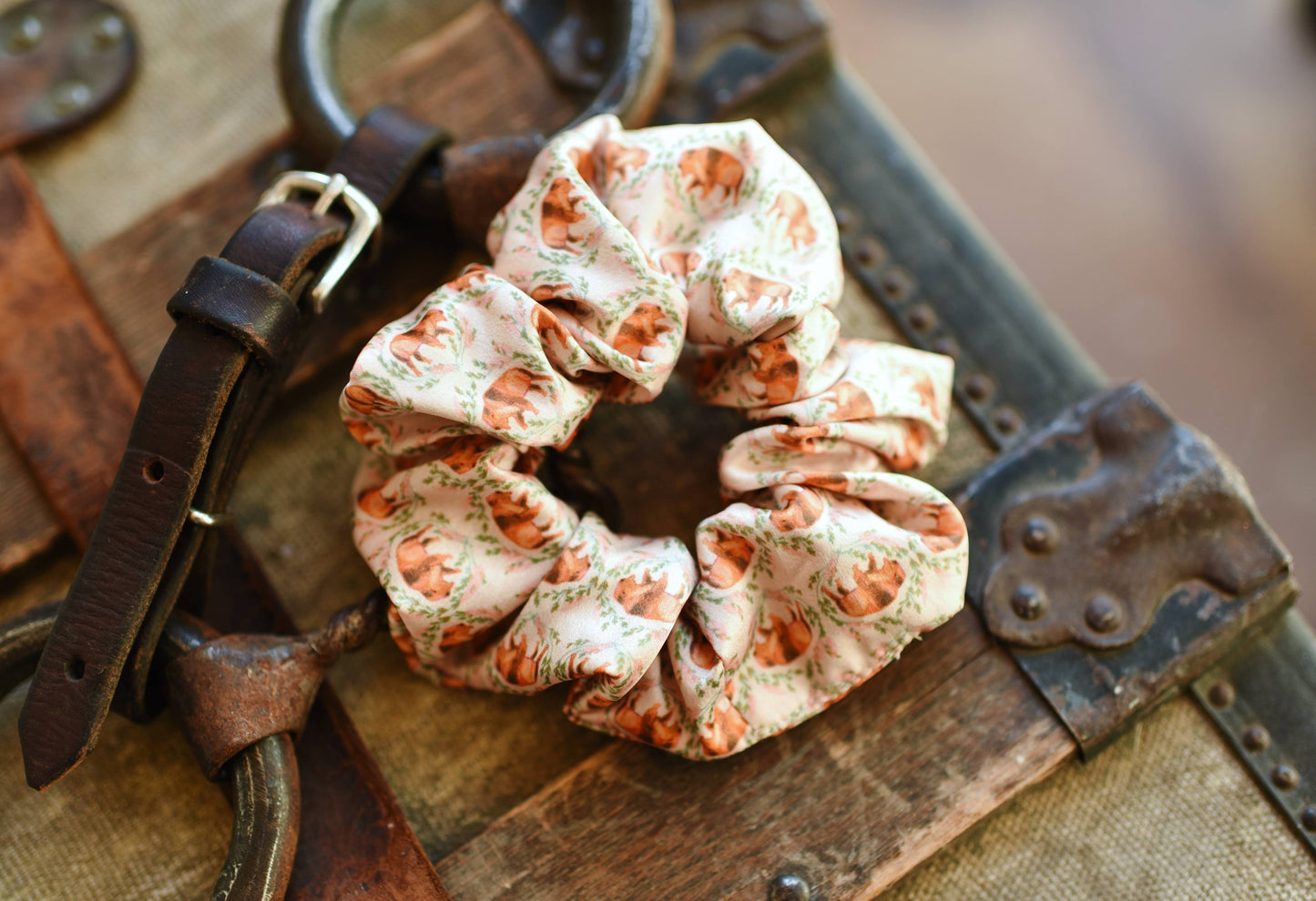 Scrunchie Cowgirl Hair Accessory