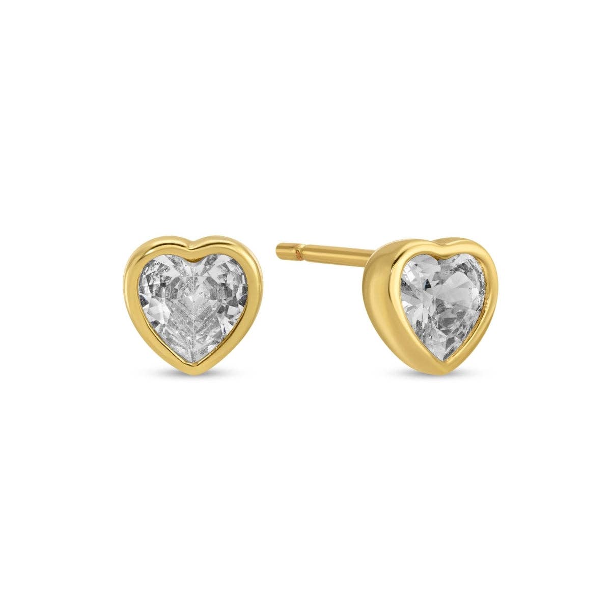 Cubic Zirconia Studs on Velvet Tag