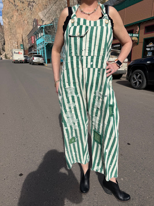 Endless Travels Overalls - Vintage Emerald