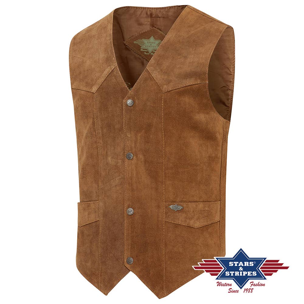 Western vest - Alabama Brown