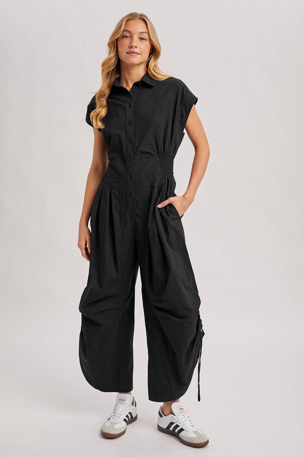 STELLA SHIRTING JUMPSUIT