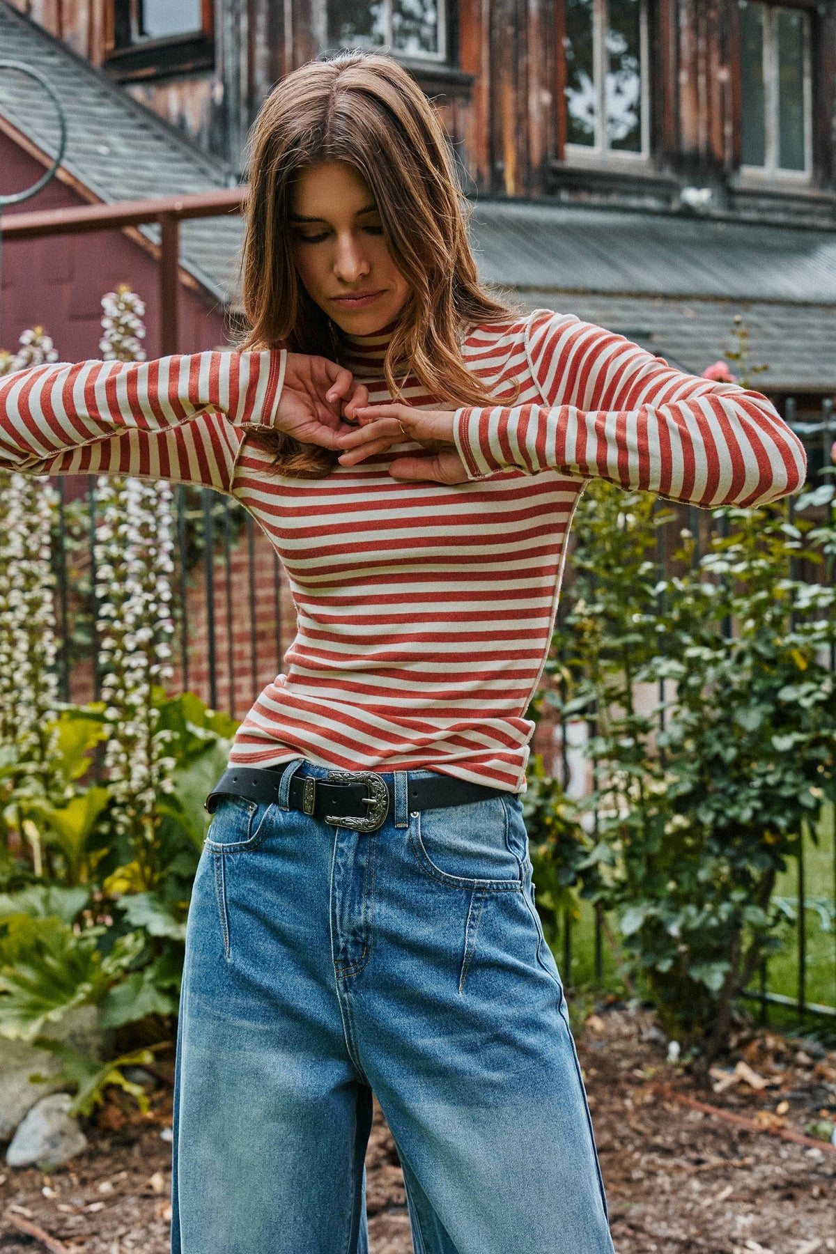 Selma Turtleneck Knit Top