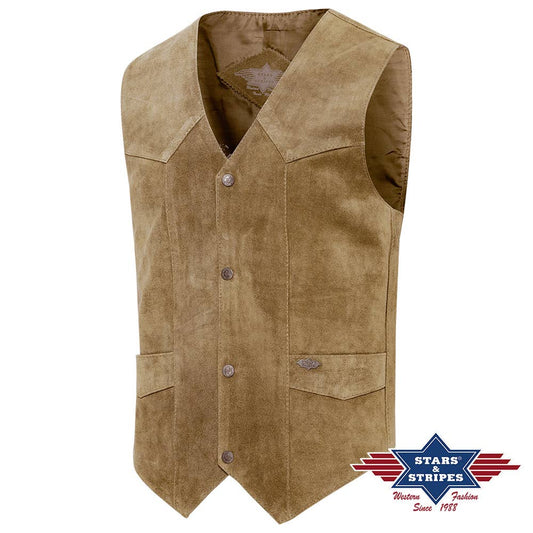 Western vest - Alabama beige