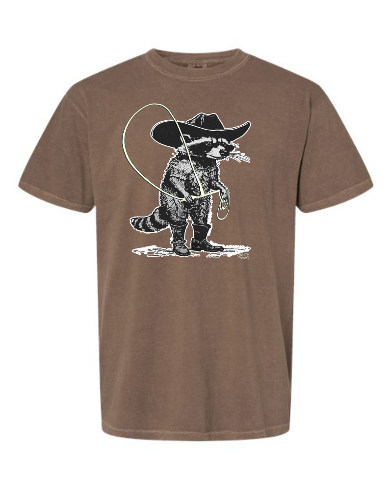 Cowboy Racoon Graphic Tee