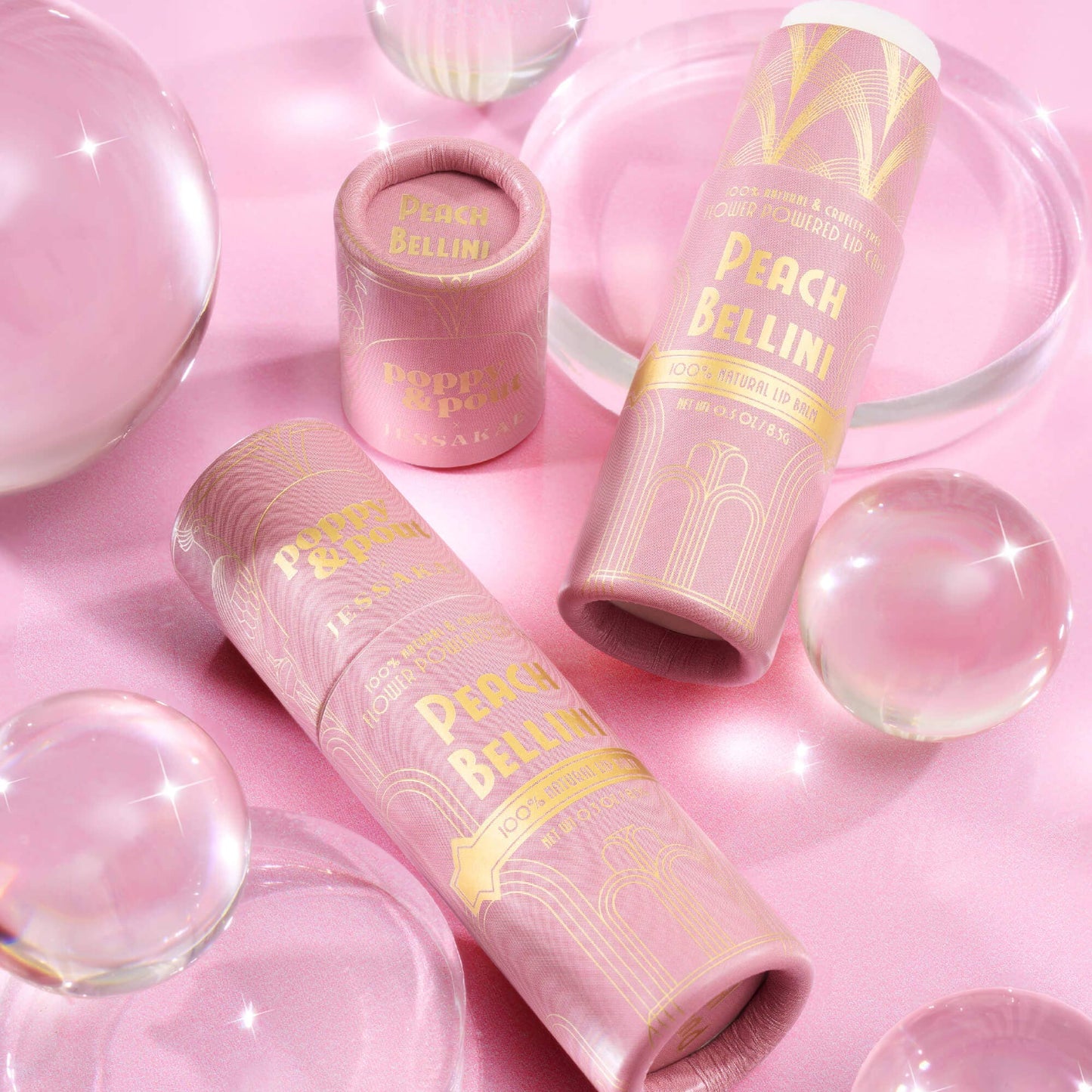 Lip Balm,  Peach Bellini