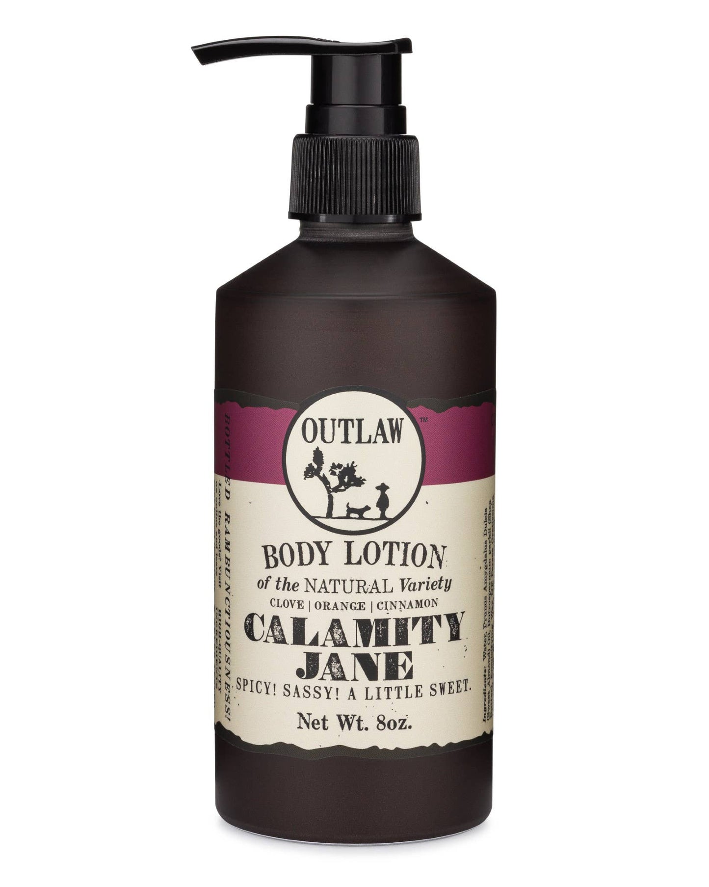 Calamity Jane Natural Lotion: Spicy & Sweet