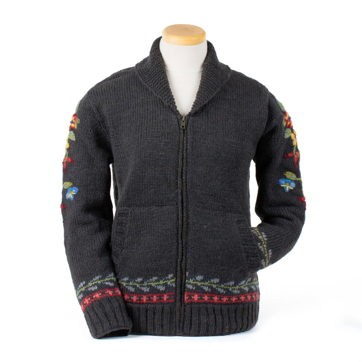 Hartley Sweater with Floral Antler