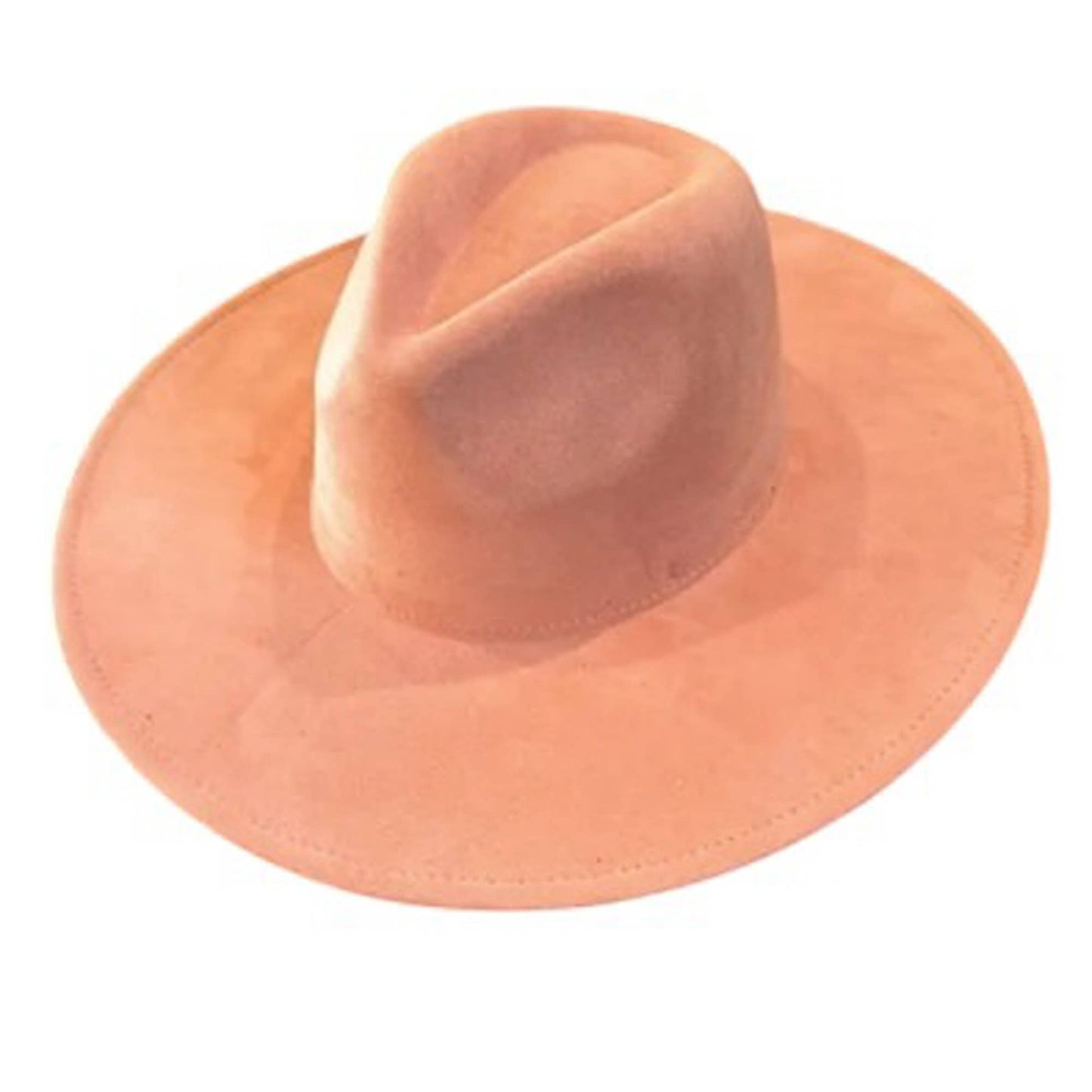 Fashion Classic Wide Brim Suede Panama Hat