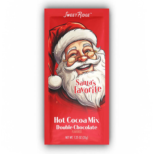 SweetRidge Santa's Fav Double Choc. Cocoa (1.25oz Packets)