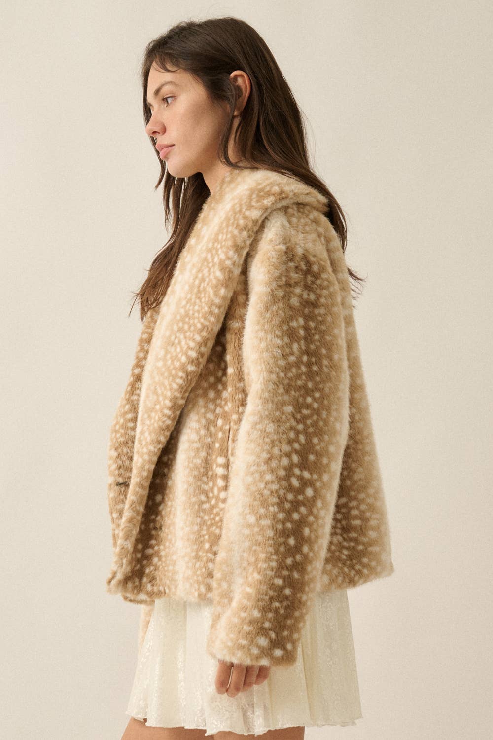 Daisey Deer Print Jacket