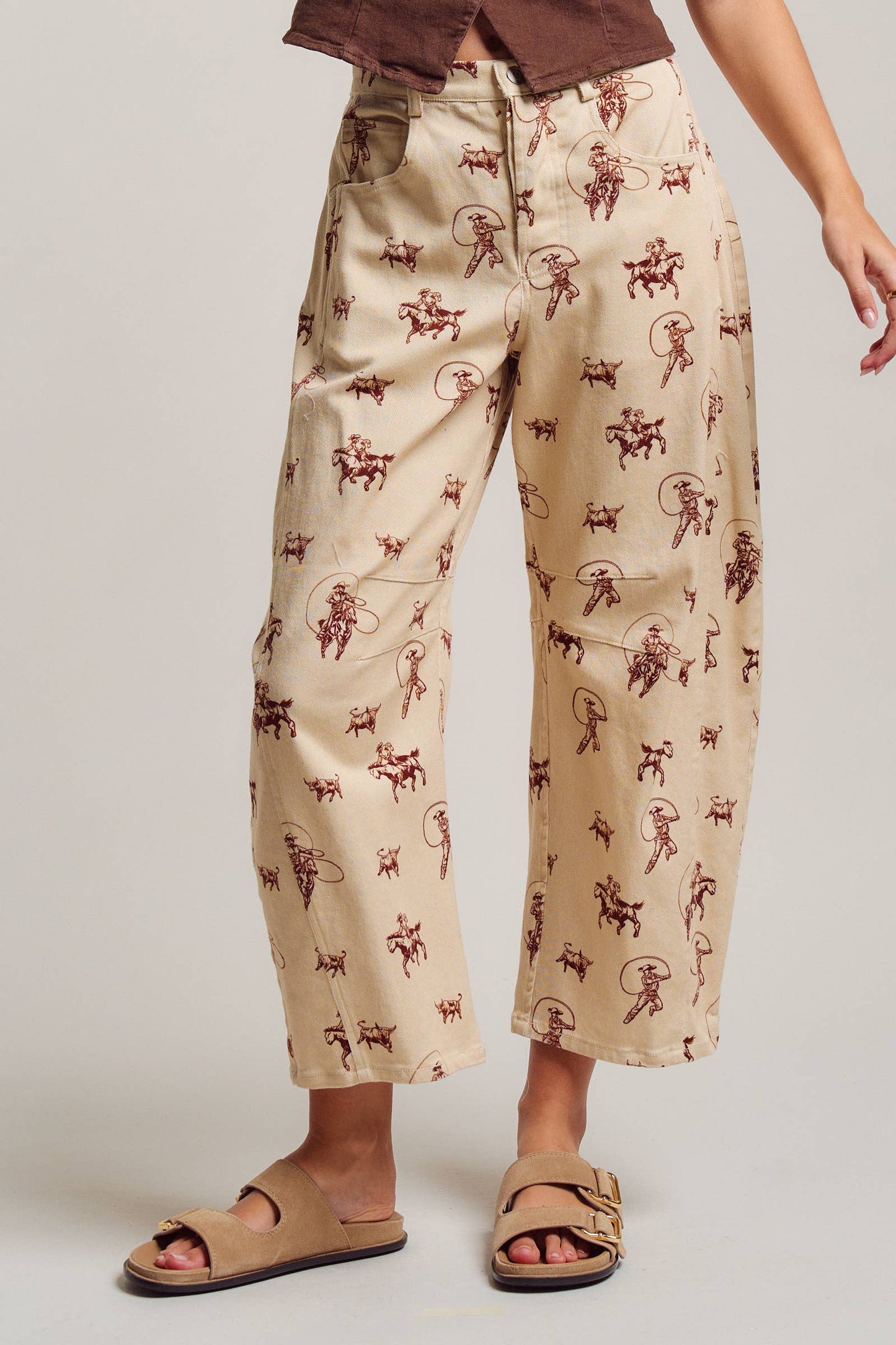 Lasso Barrel Pants