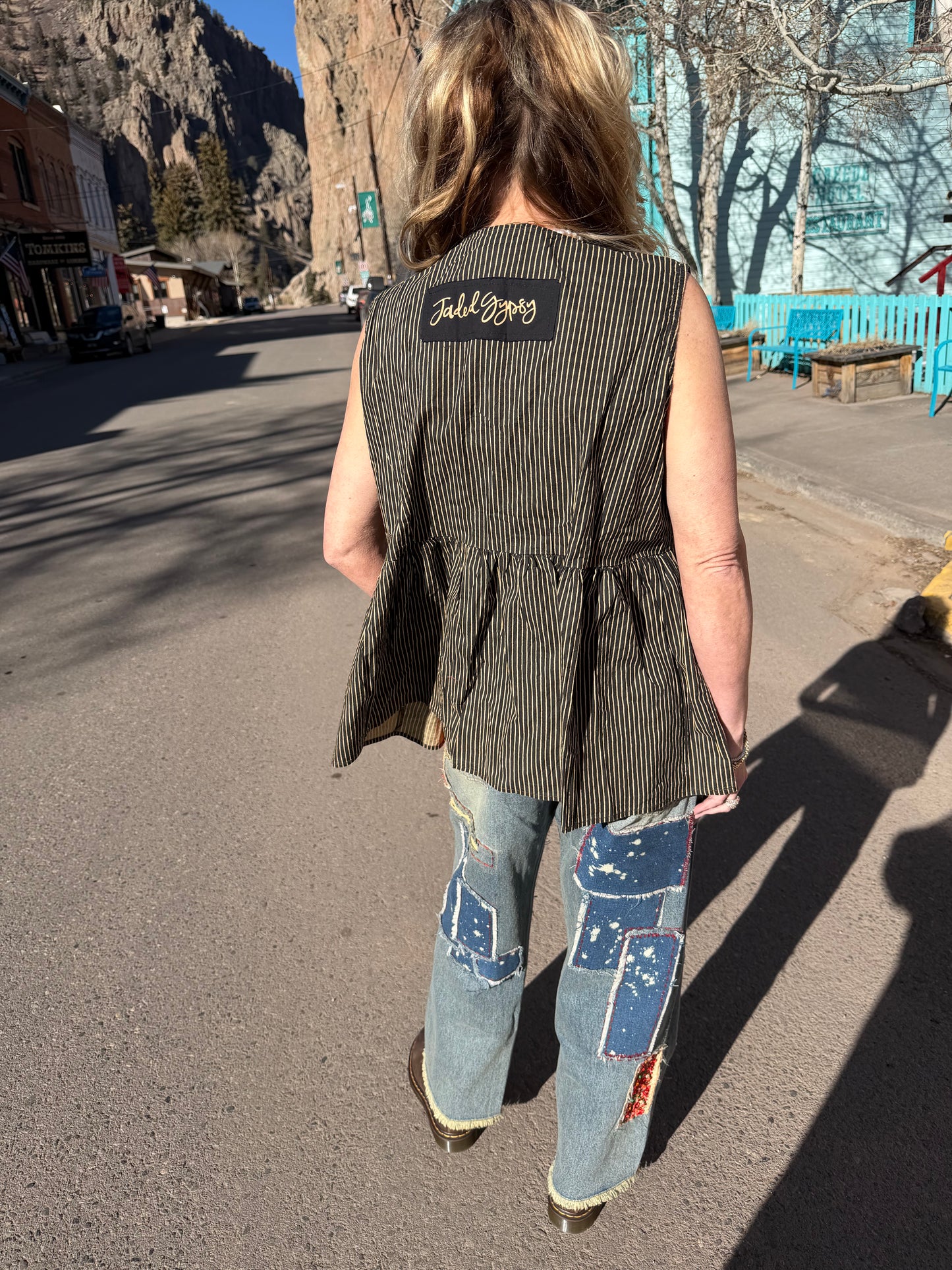 Garden Splatter Jeans