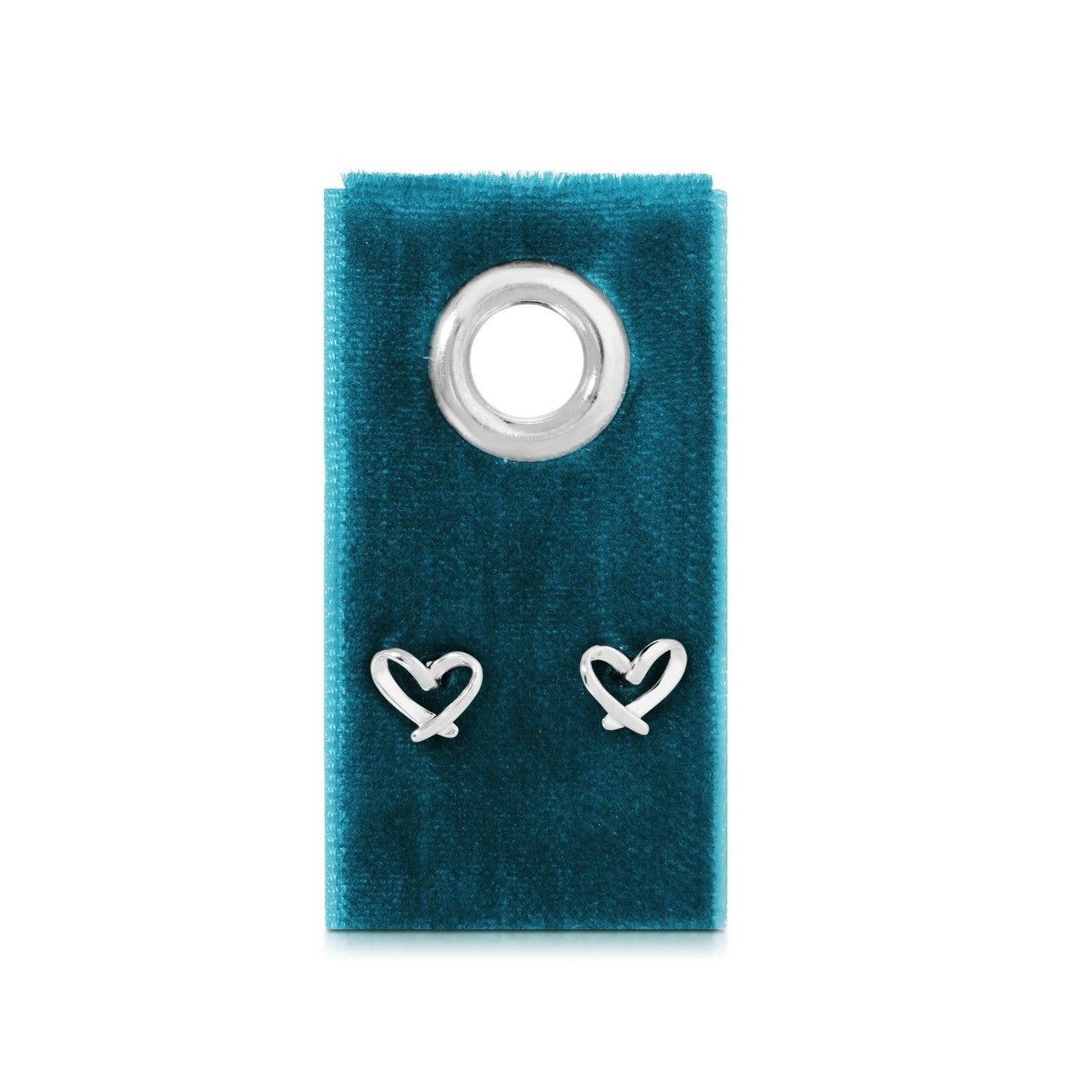 Free Form Heart Studs