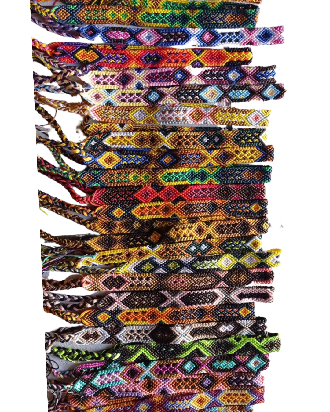 Thin Mexican braided hat band