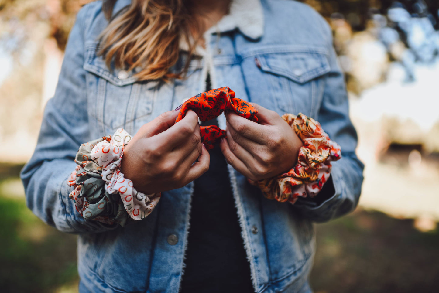 Scrunchie Cowgirl Hair Accessory