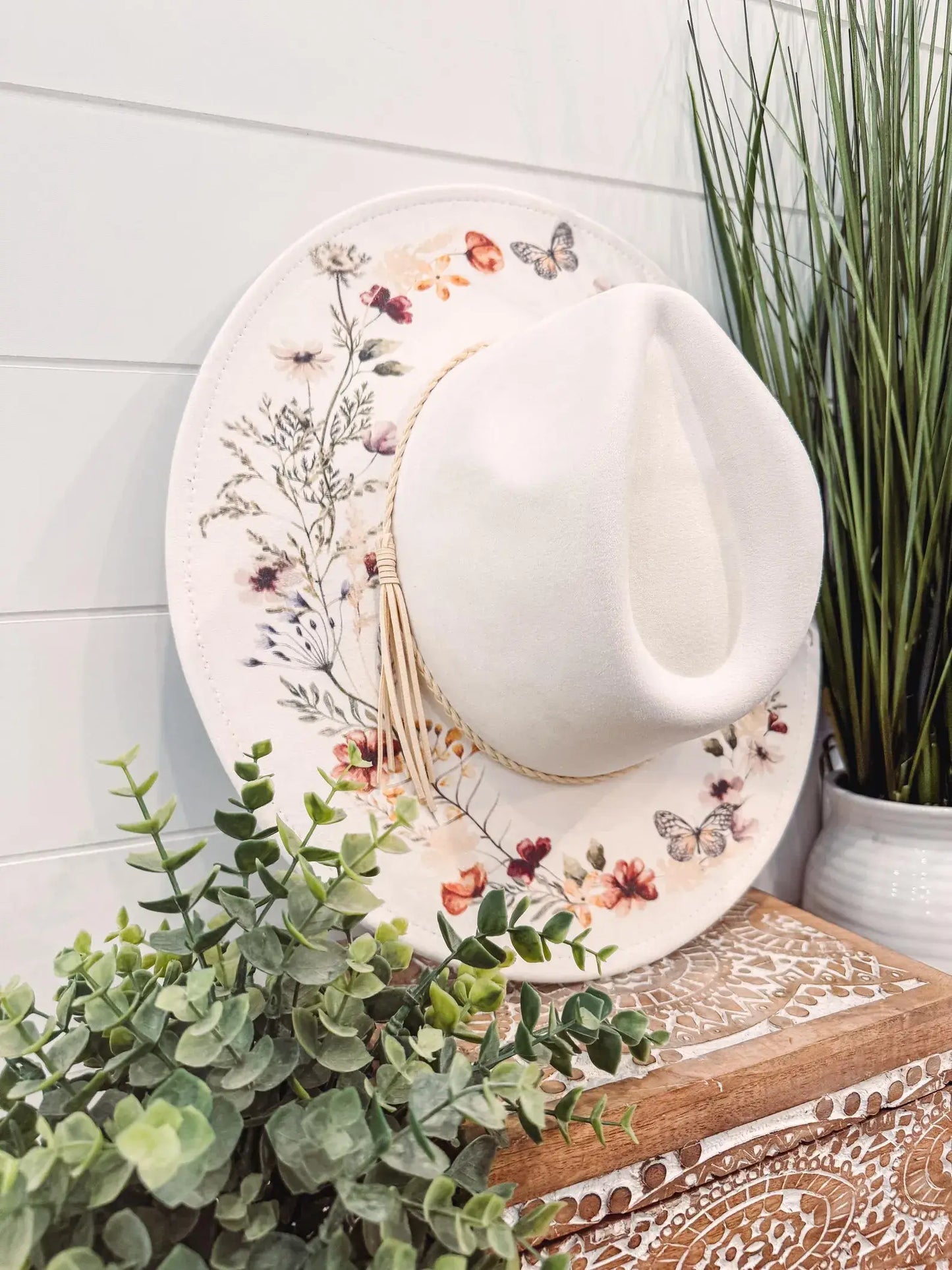 Upper floral Hat