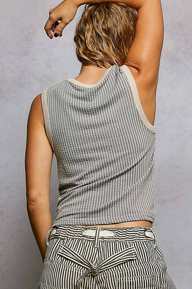 Delia V-Neck Top