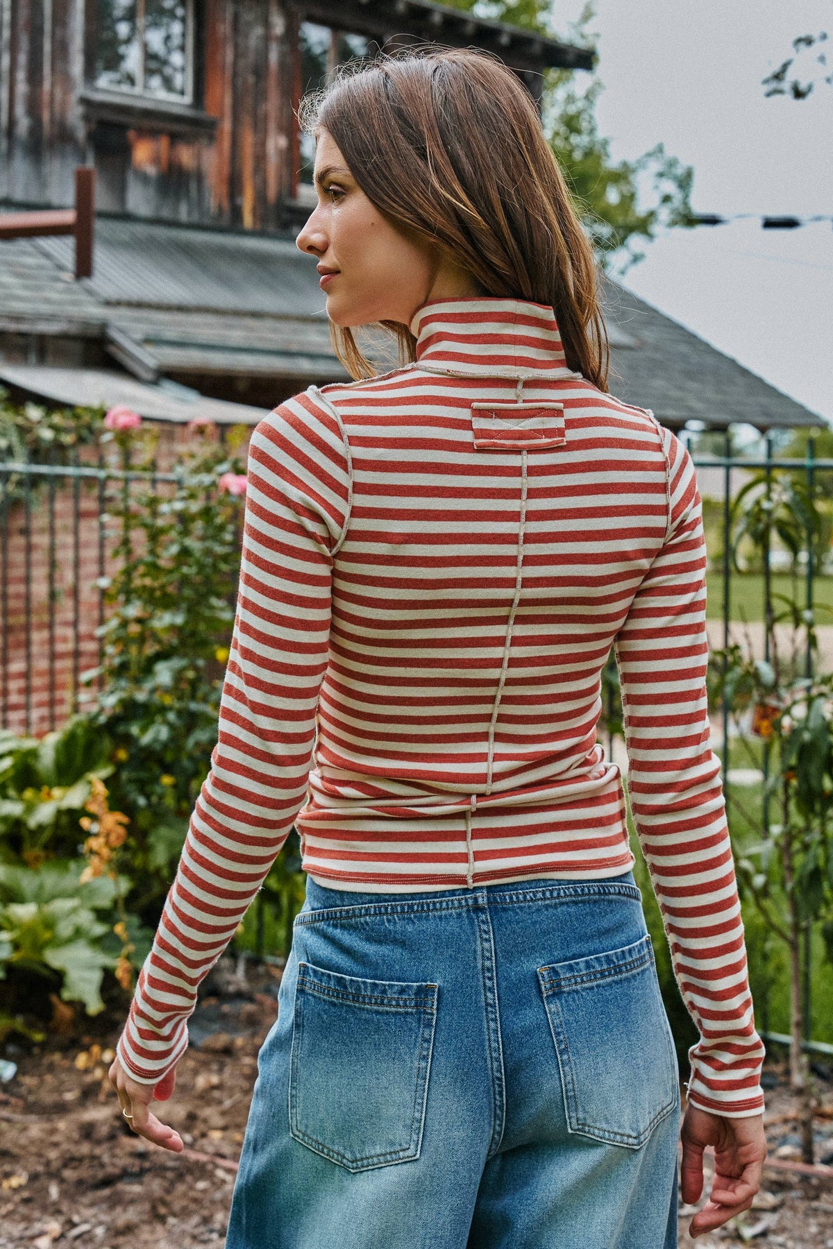 Selma Turtleneck Knit Top