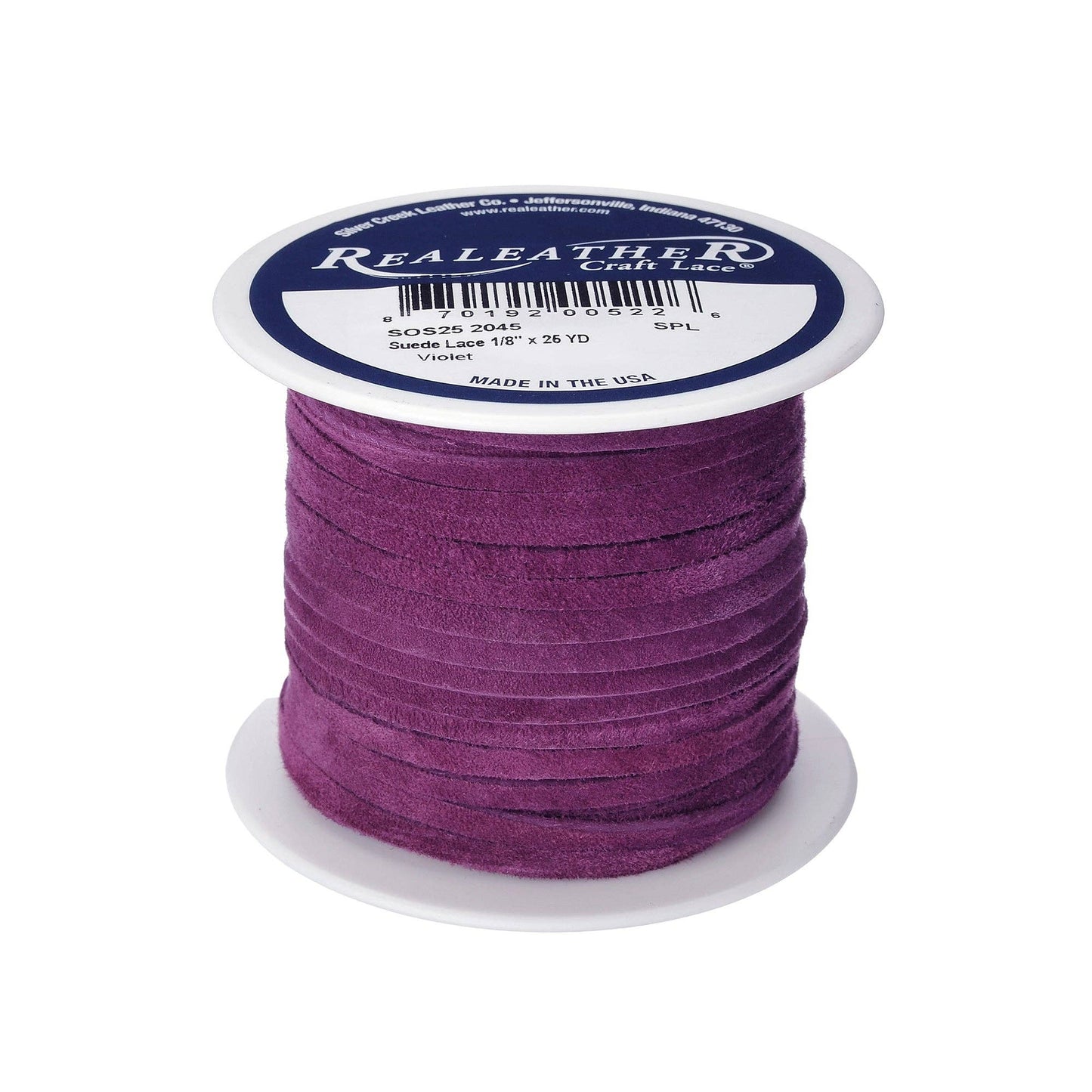 Suede Lace Spool, 1/8" x 25 yds Jewelry Apparel Fringe