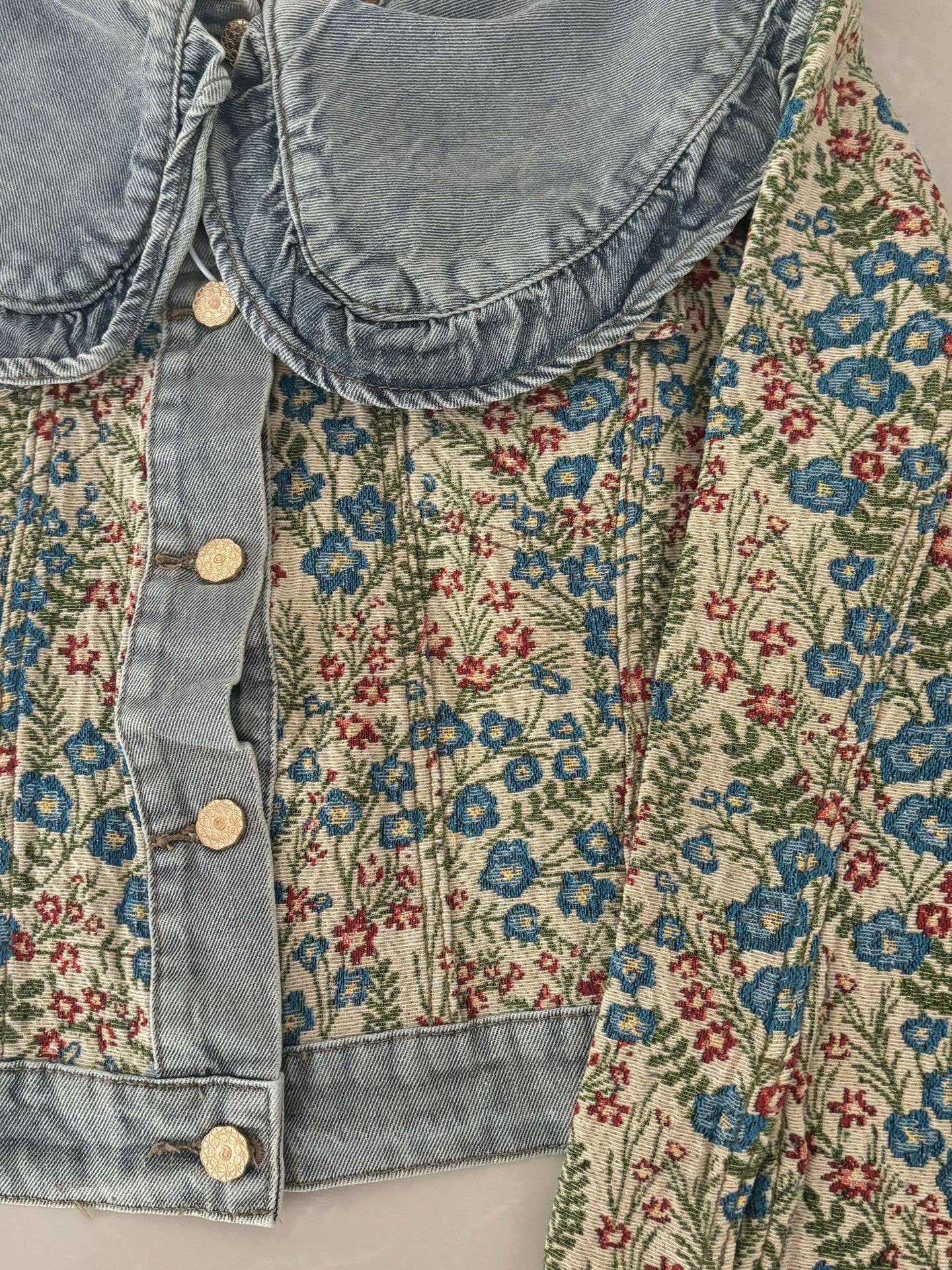 Lettie Denim Cropped Jacket