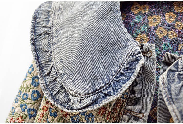 Lettie Denim Cropped Jacket