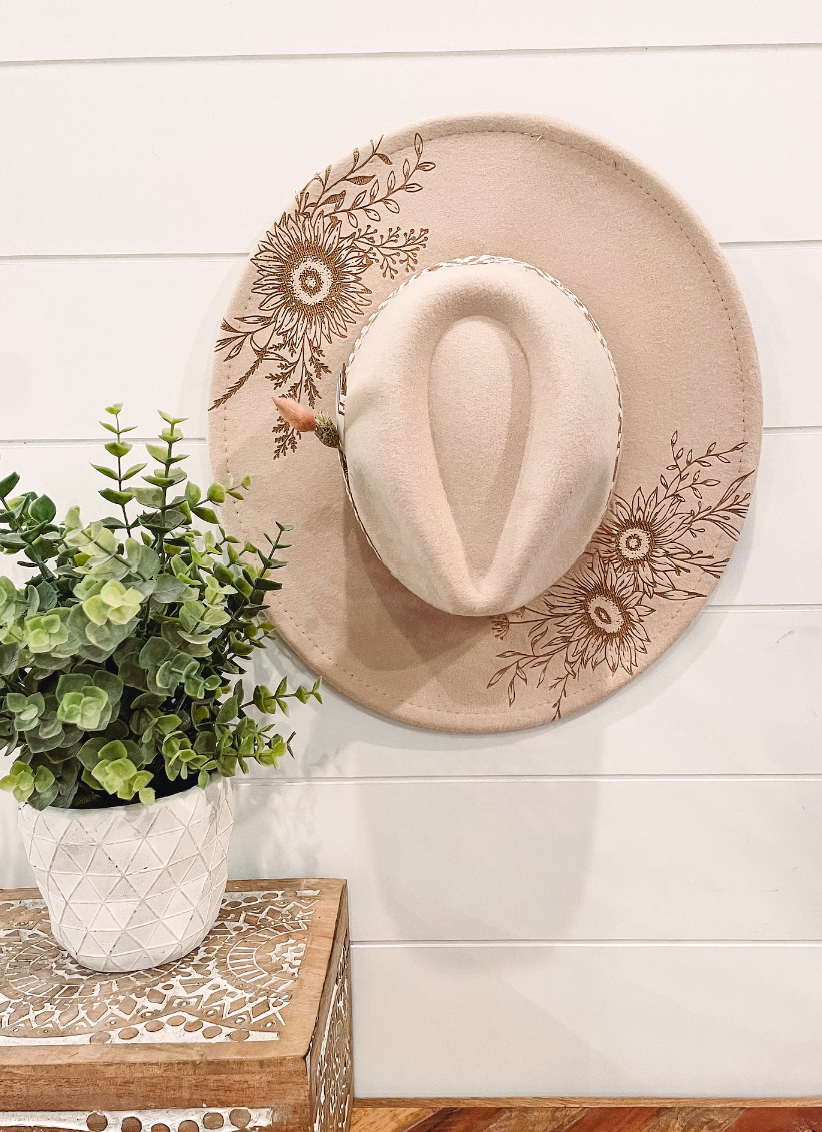 Southwest floral Hat