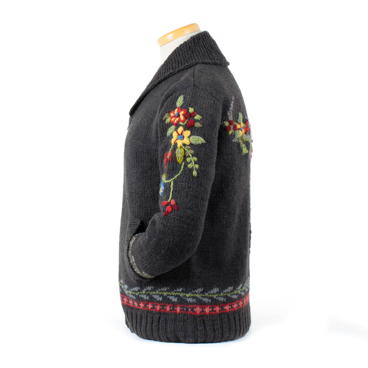 Hartley Sweater with Floral Antler