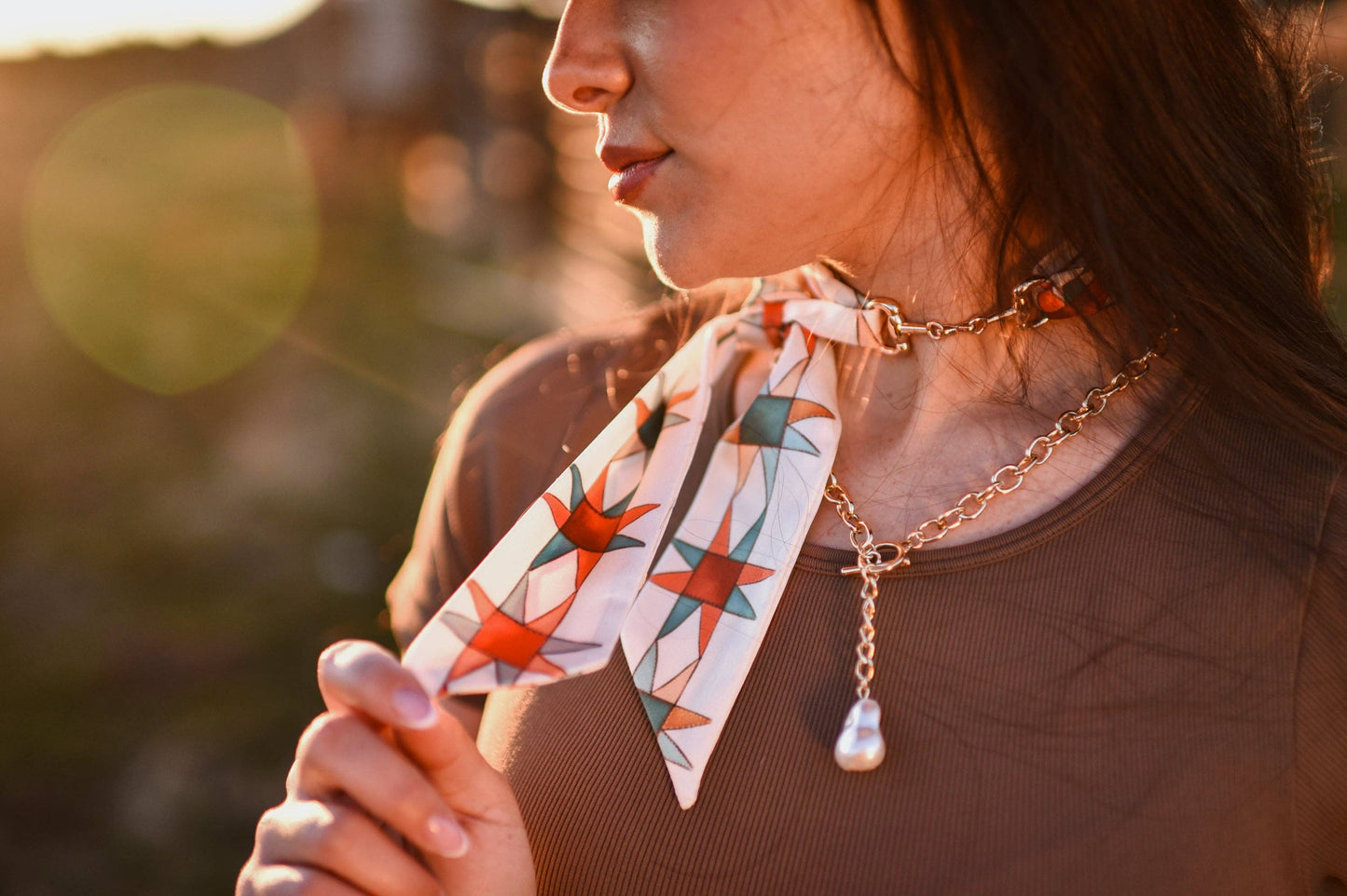 Snaffle Bit Scarf Slide