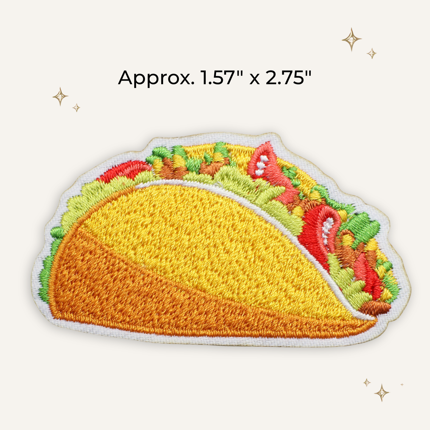 Taco Embroidered Patch