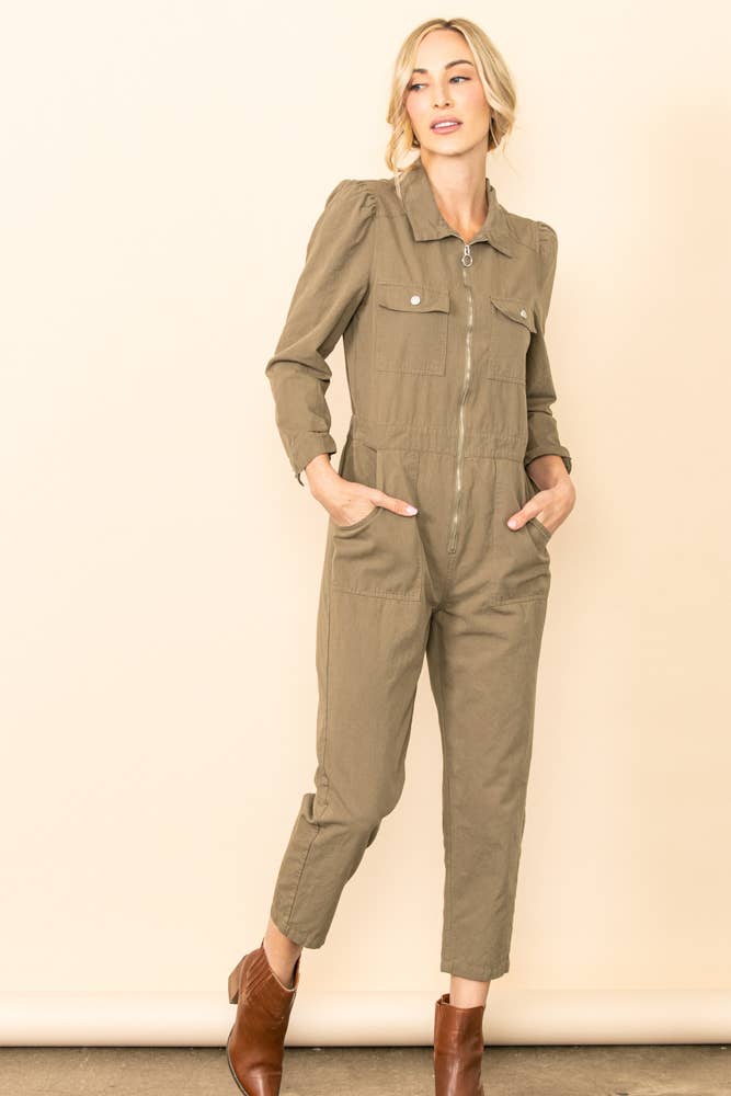 Pixie Utility Coverall Jumpsuit