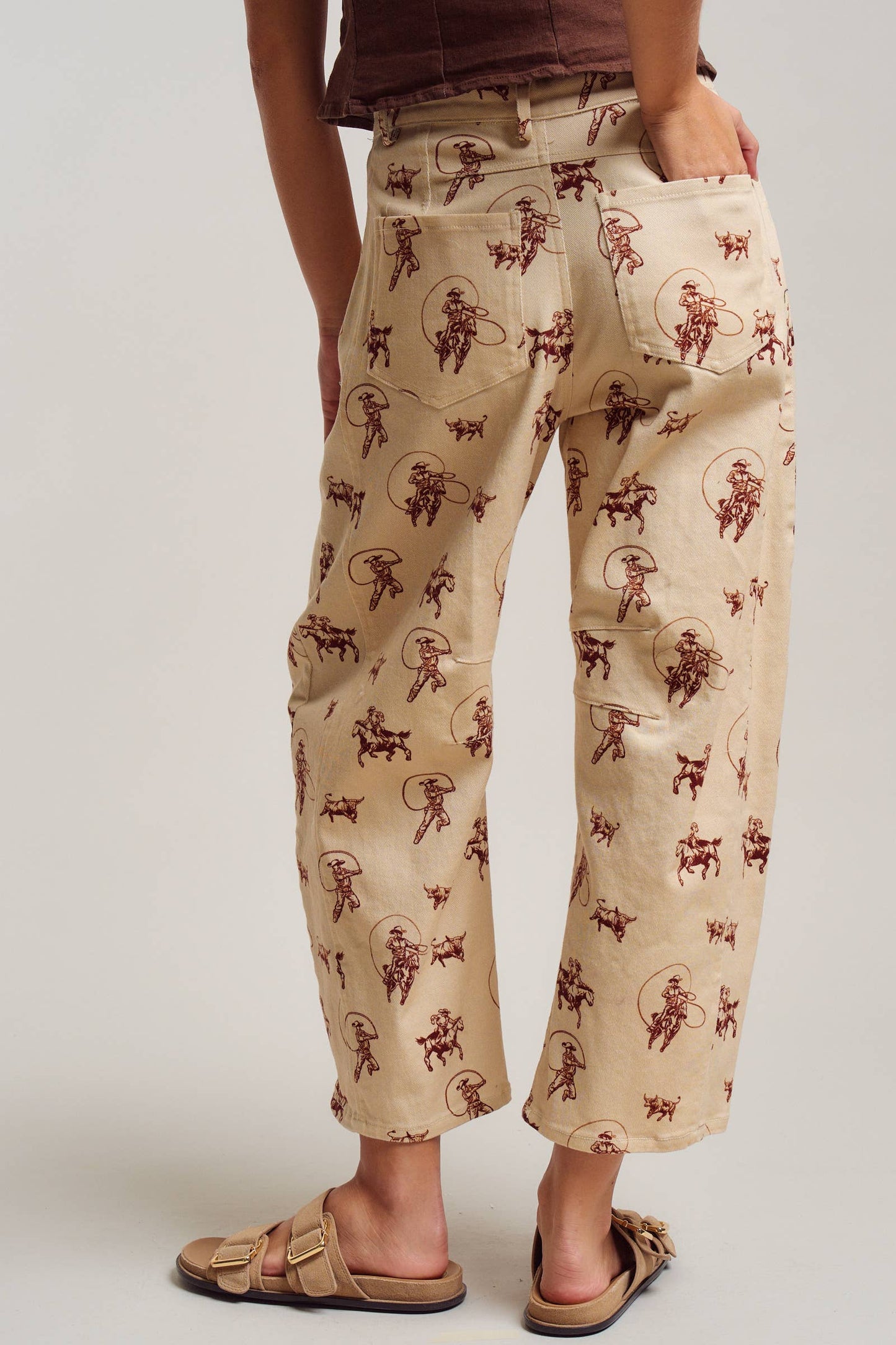 Lasso Barrel Pants