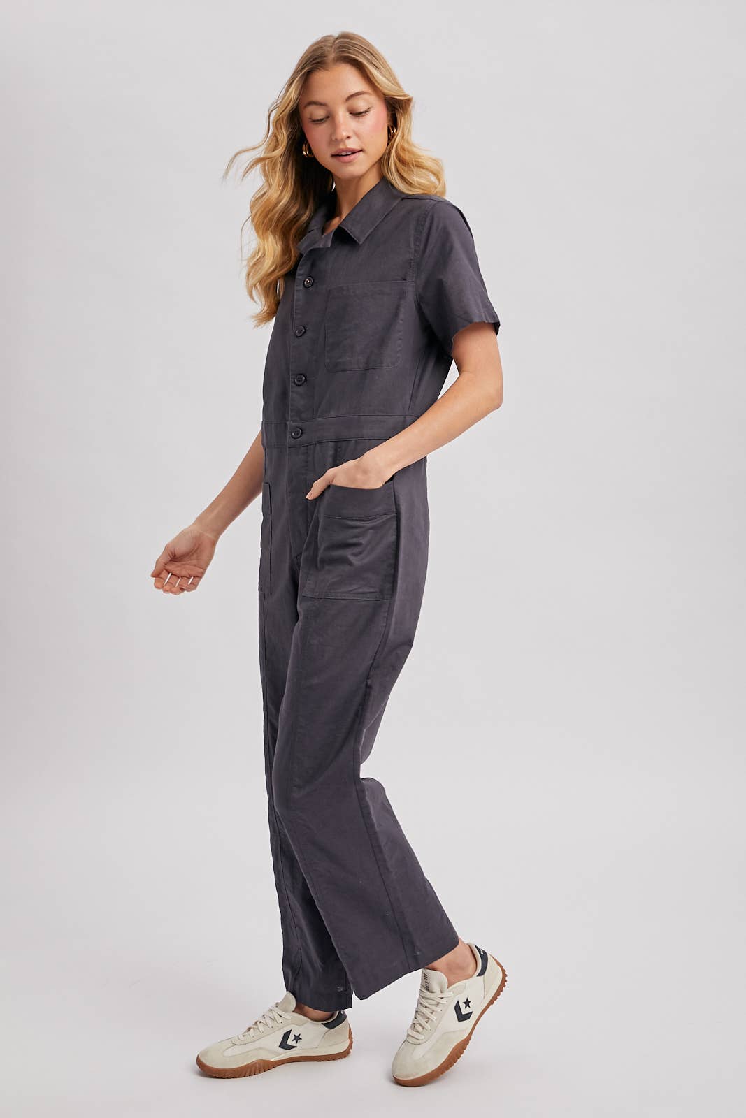 Shannon SHORT SLEEVED JUMPSUIT