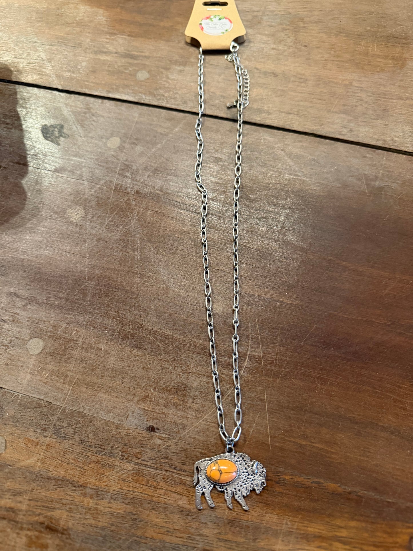Turquoise Buffalo Necklace