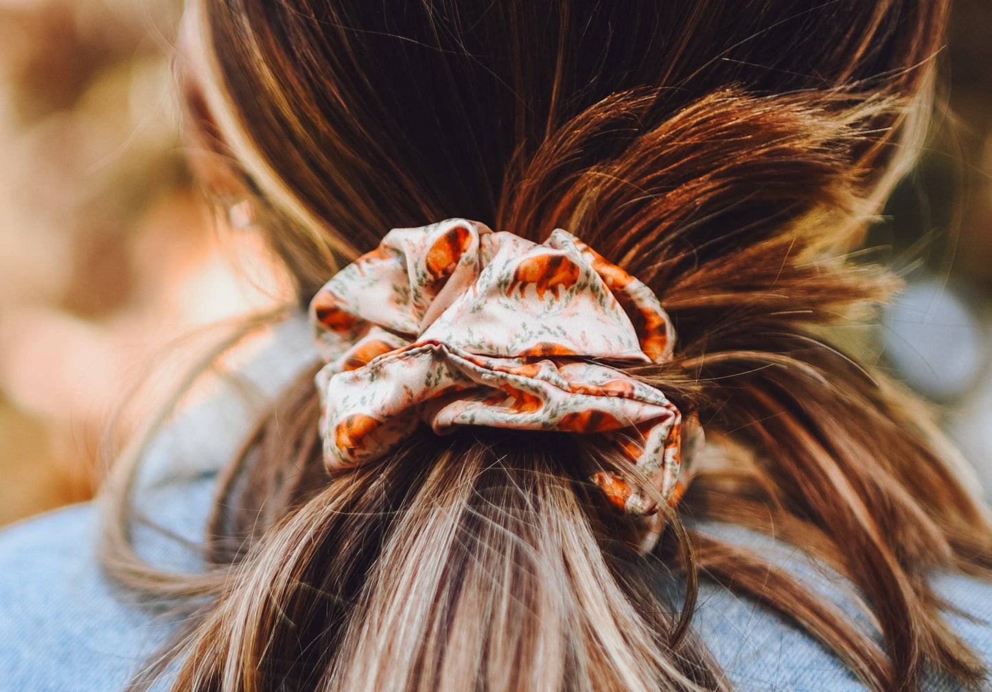 Scrunchie Cowgirl Hair Accessory