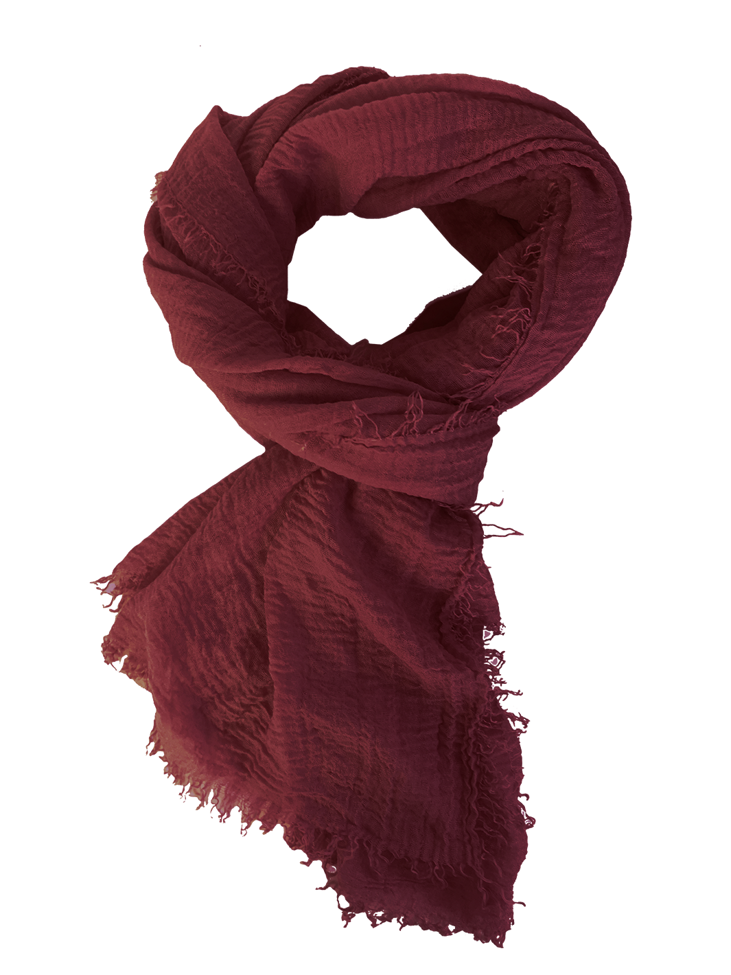 Boho Scarf - Oxblood