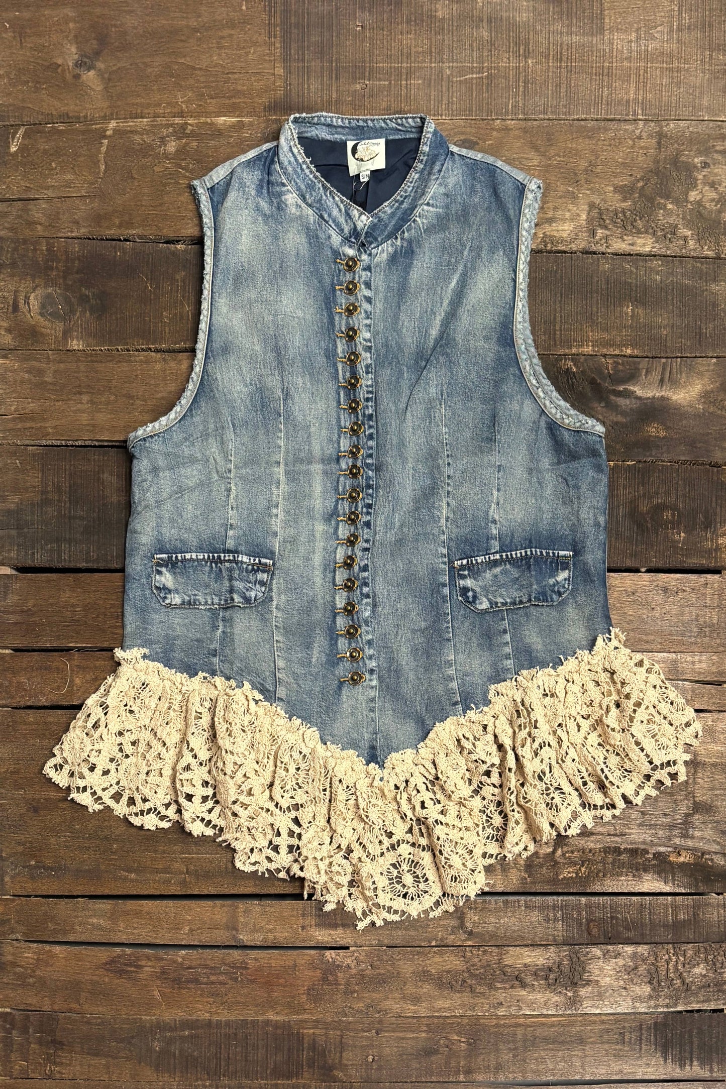 Enchanted Vest Chambray