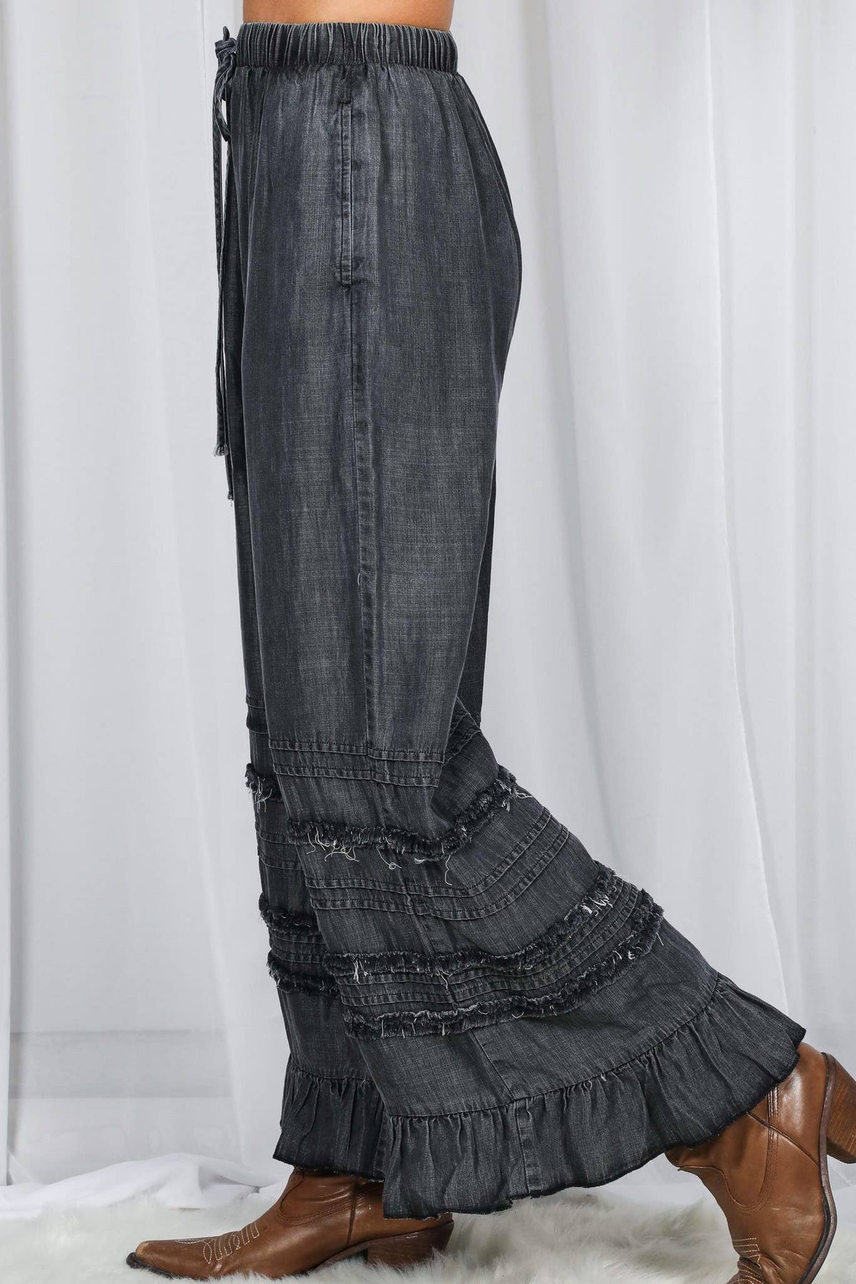 Frances Ruffled Jean