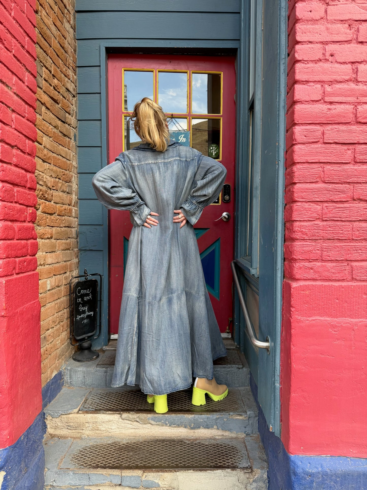 A Ruffle In Time Dress