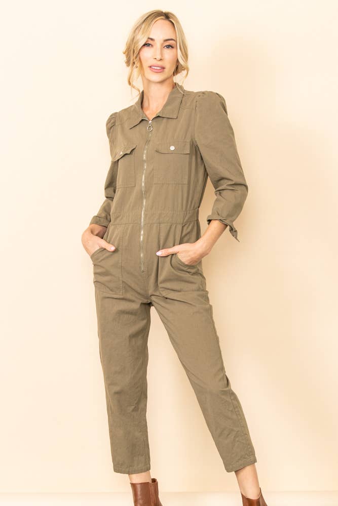 Pixie Utility Coverall Jumpsuit