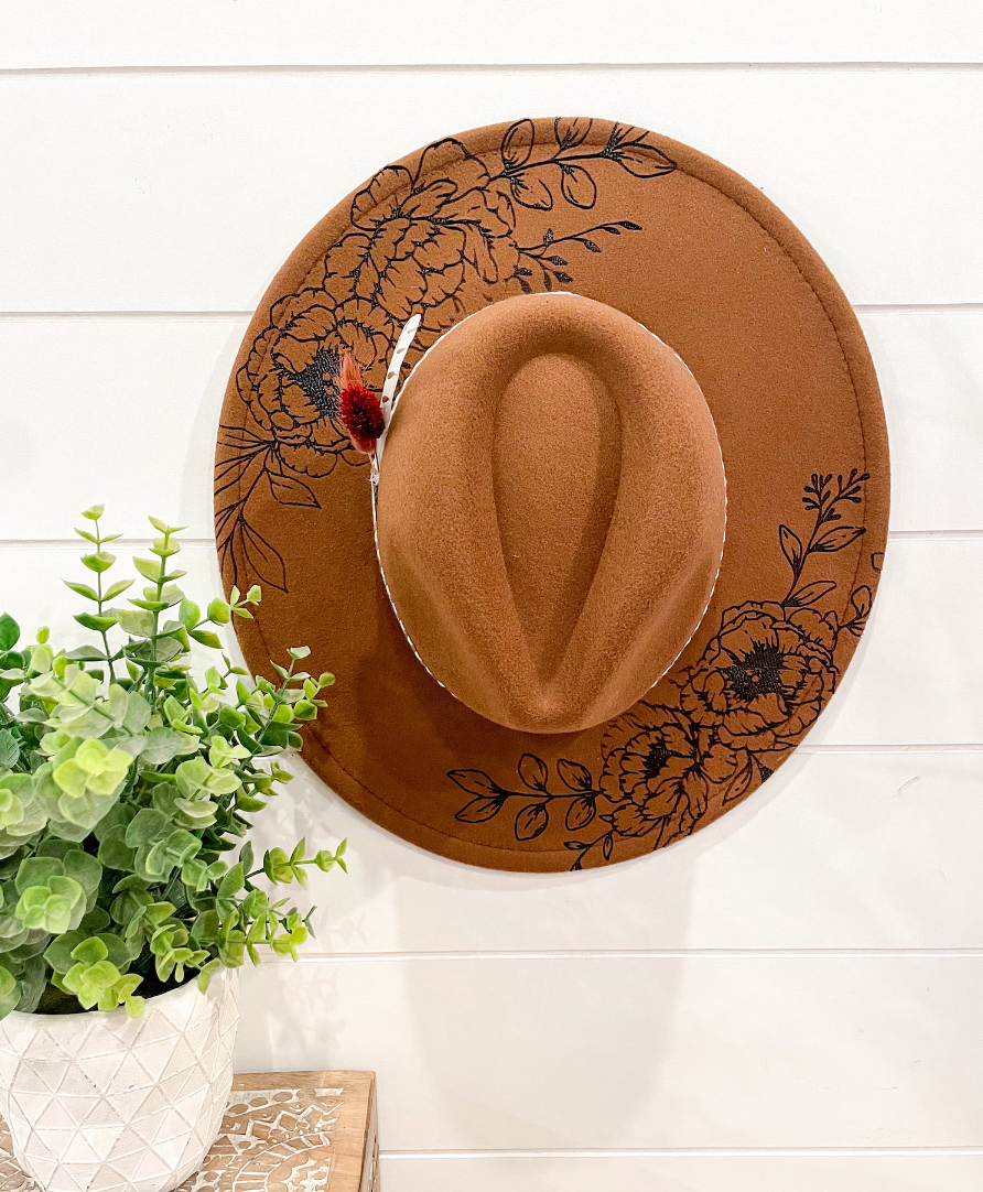 Southwest floral Hat