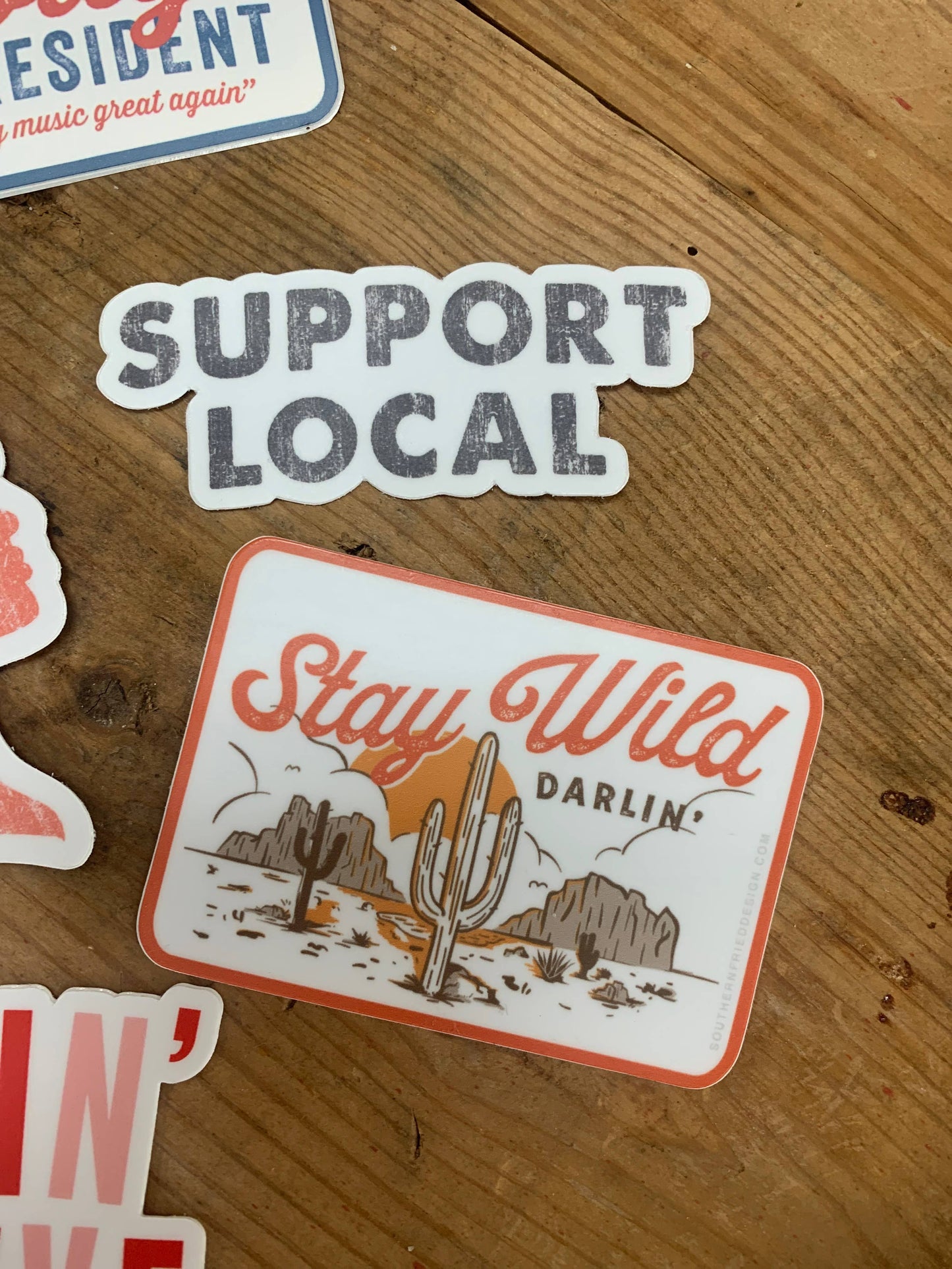 Stay Wild Darlin' - Sticker